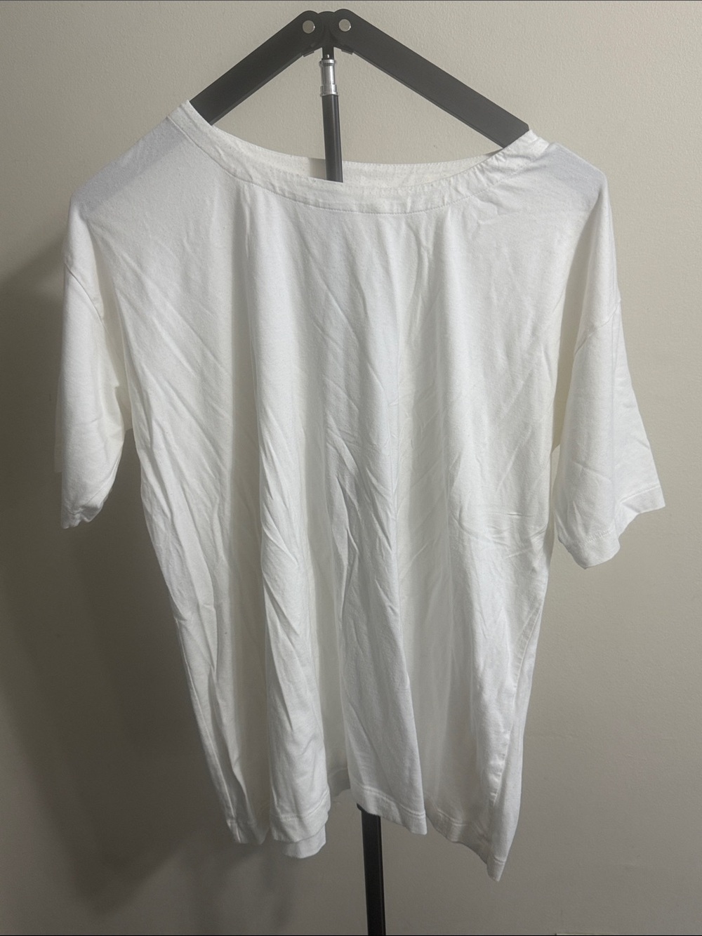 J. Jill Men's White Short Sleeve Crew Tee
